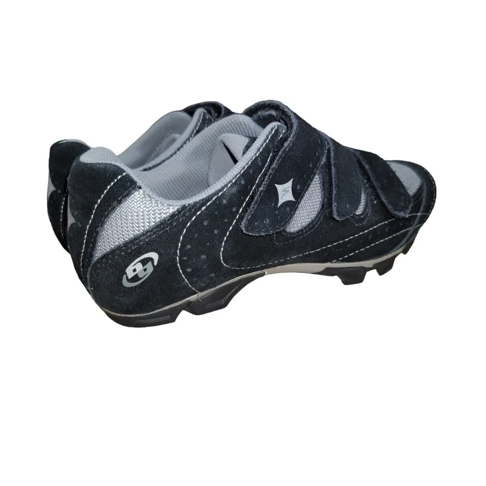 Specialized Women's Riata MTB‎ Cycling Shoes Black/silver Suede US 9/EU 40